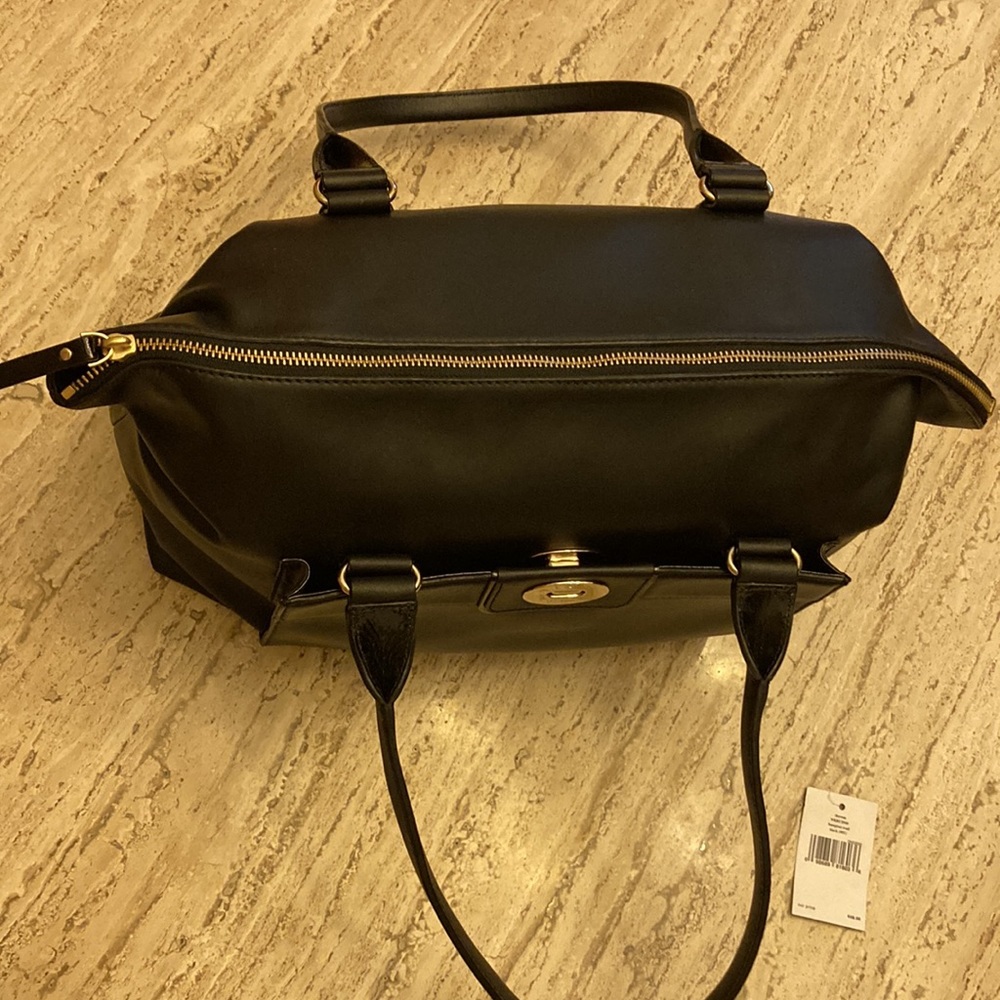 Kate Spade Hampton Road "Theresa" Black Leather Medium Bag - Picture 4 of 7